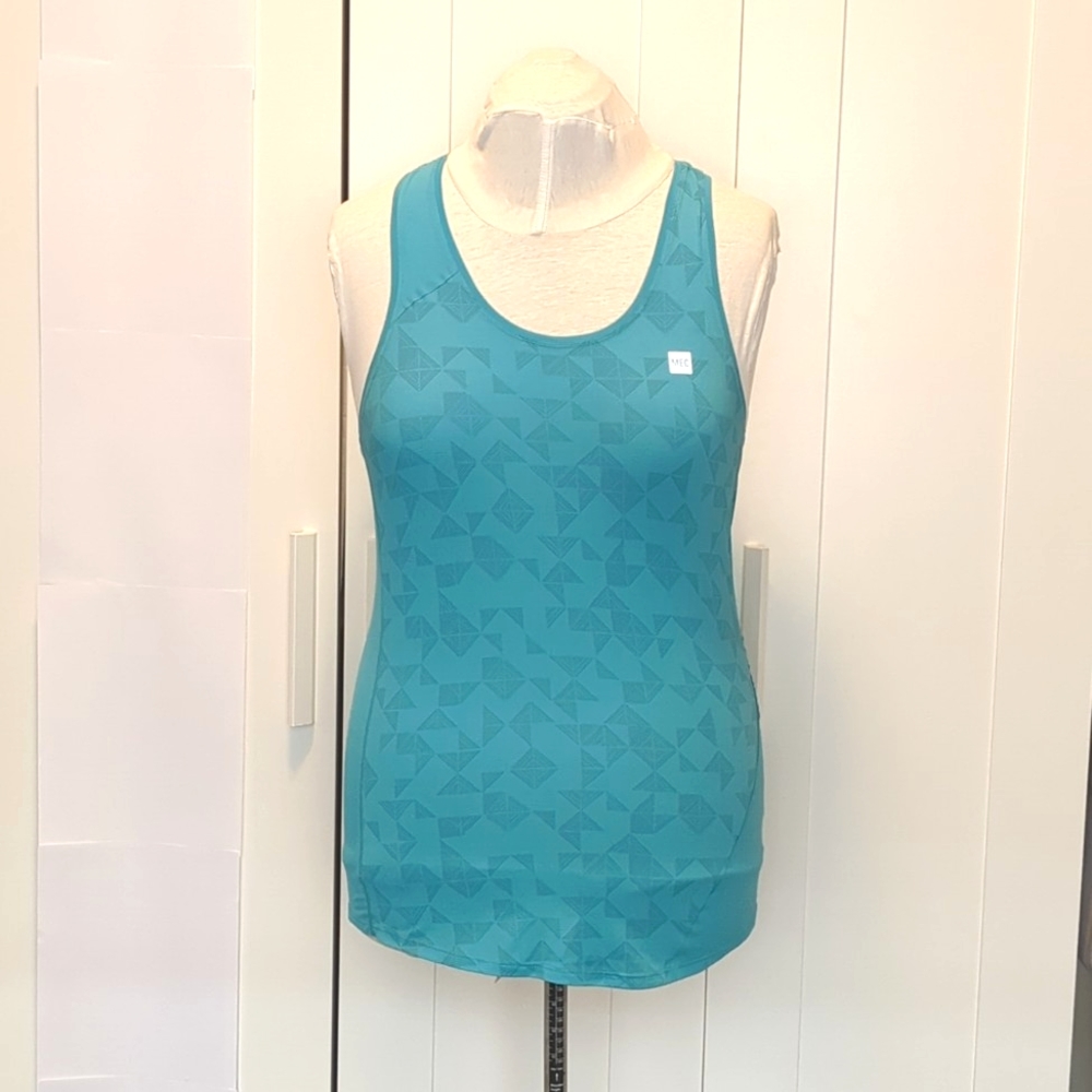 MEC Racerback Turquoise Blue Tank Top